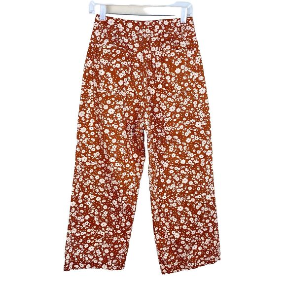 Princess Highway ModCloth Ditsy Days in Daisies Floral Wide Leg Jeans AU Size 8 - Picture 4 of 10